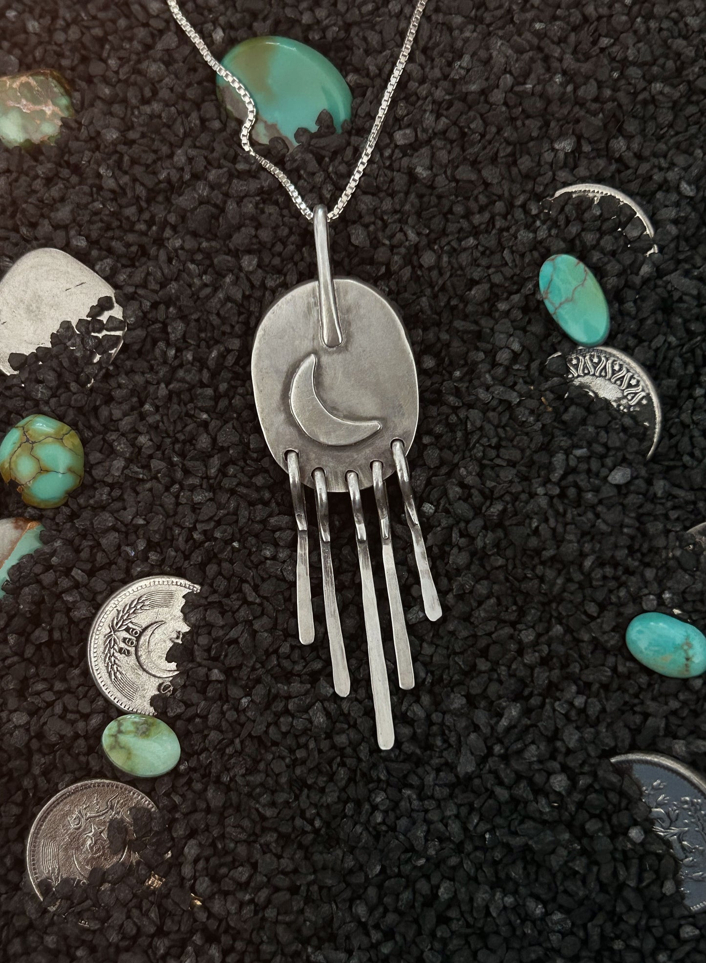 Black Jack Tassel Pendant