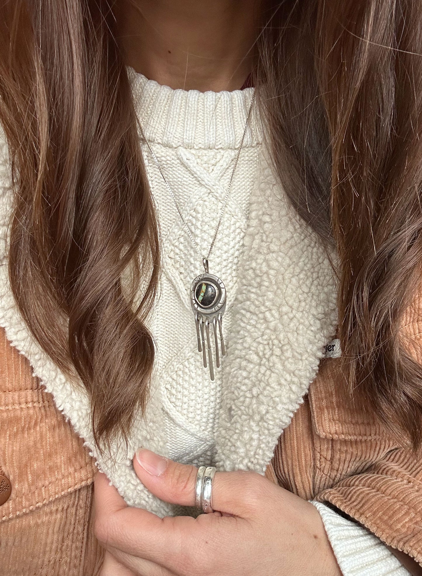 Black Jack Tassel Pendant