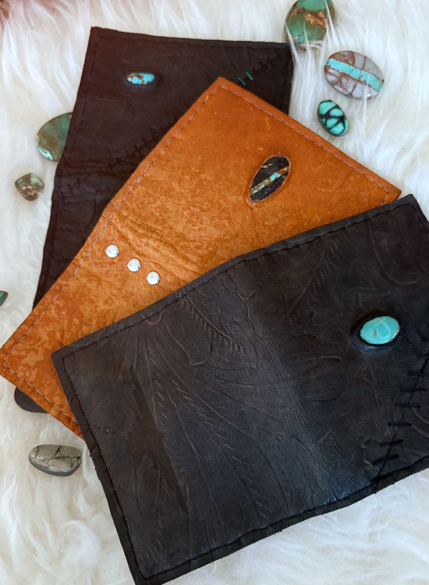 Turquoise Fold Wallet - Custom for Ava