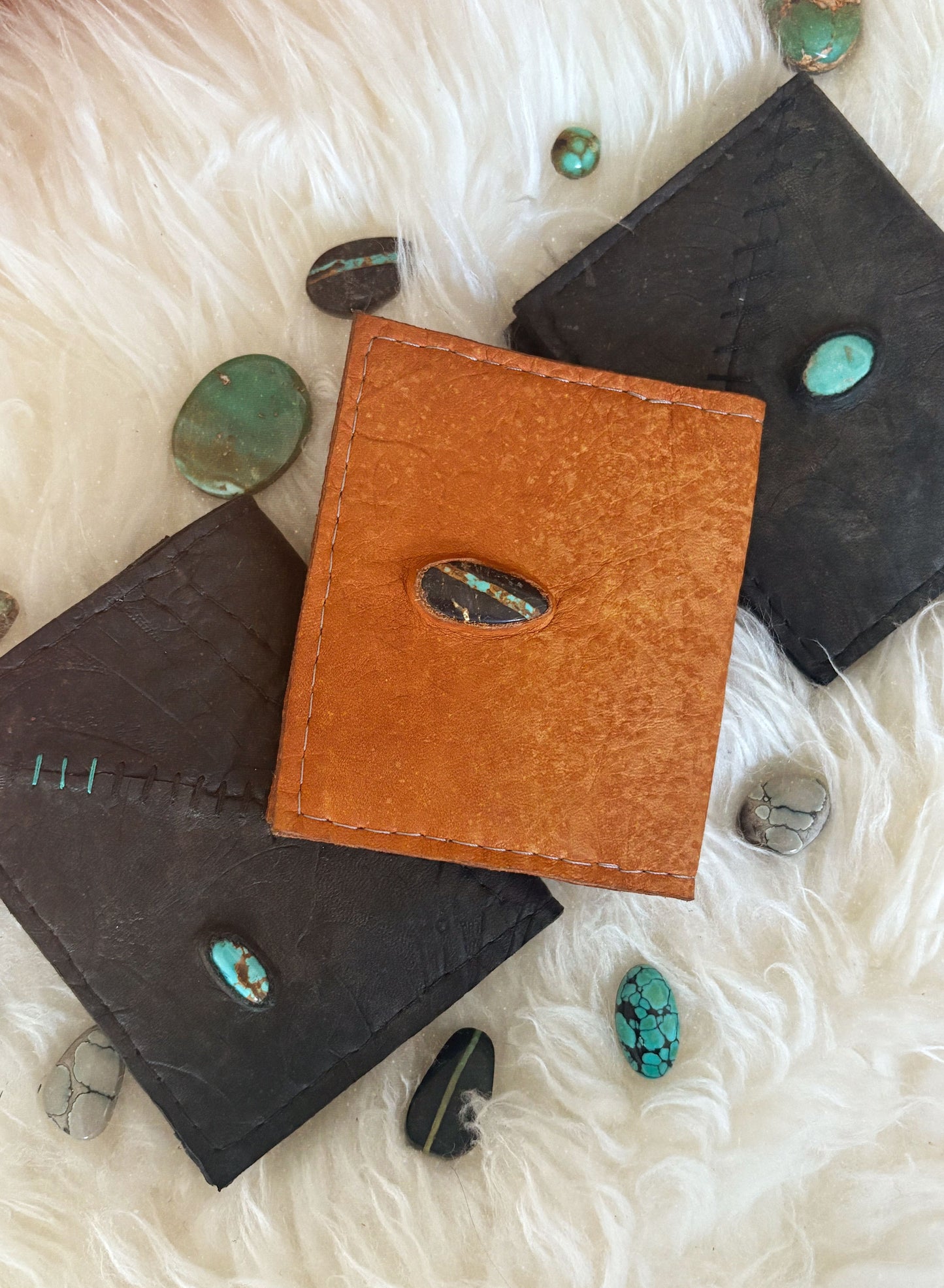 Turquoise Fold Wallet - Custom for Ava