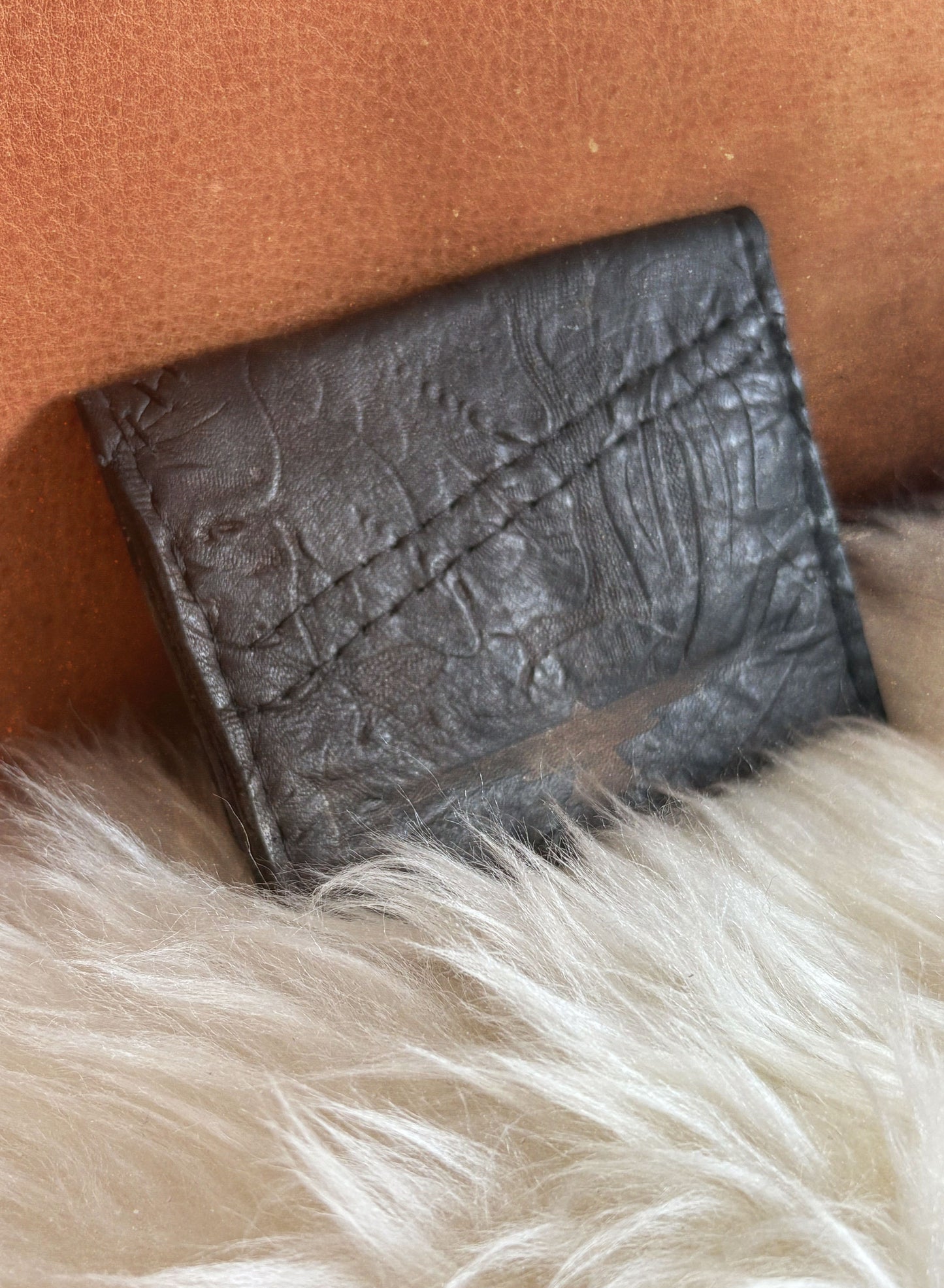 Turquoise Fold Wallet - Black I