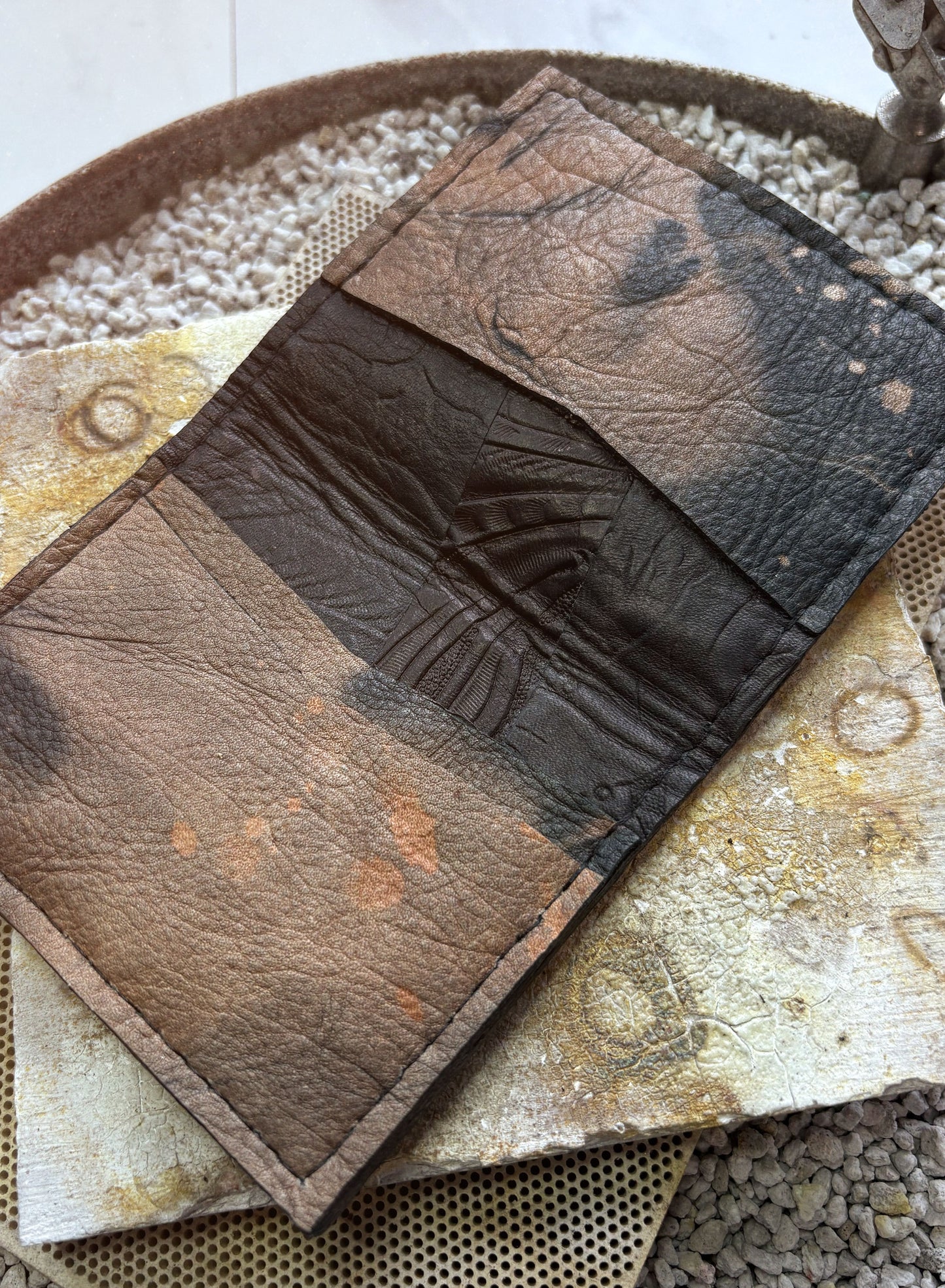 Turquoise Fold Wallet - Arrow Head