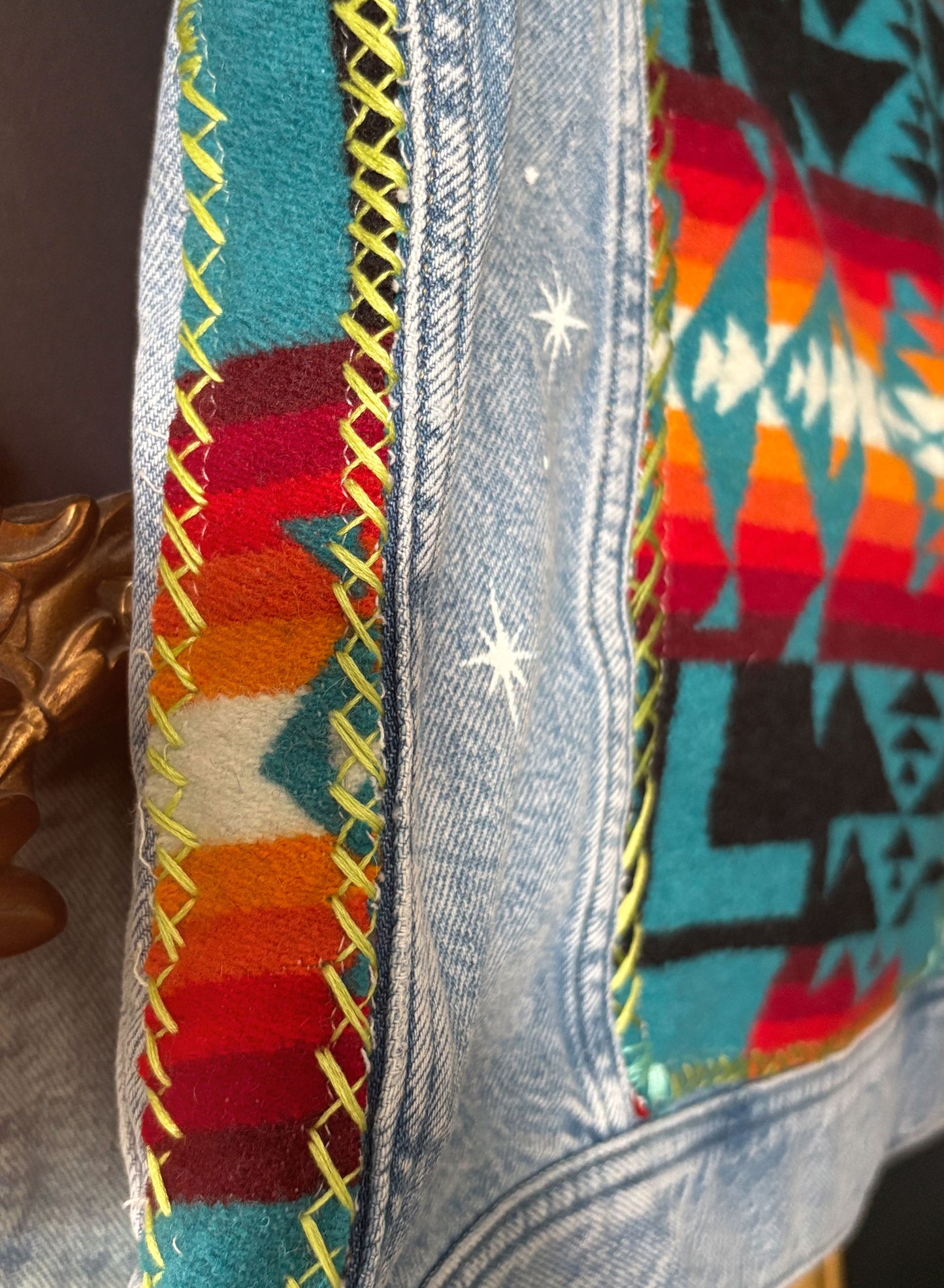 Up-cycled Lee® Vest