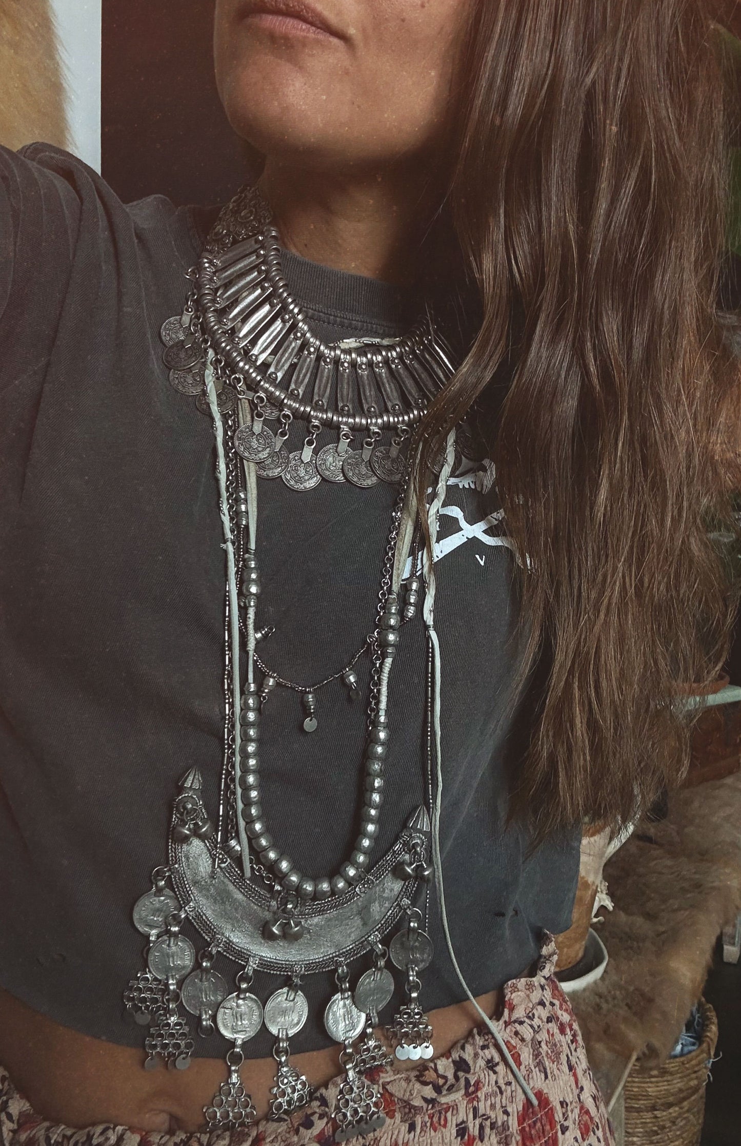 Third Raven Graphic Crop Tee