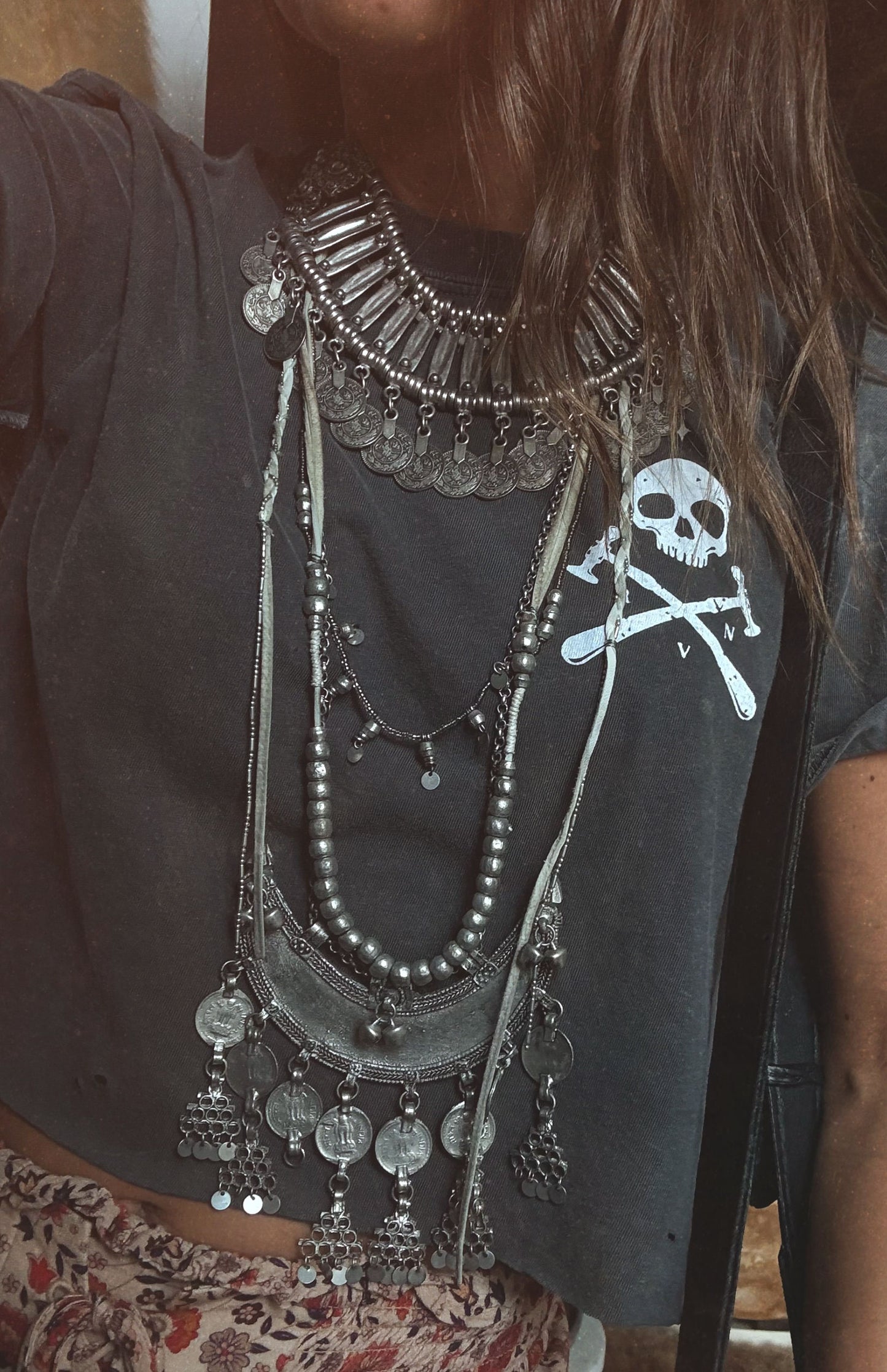 Third Raven Graphic Crop Tee