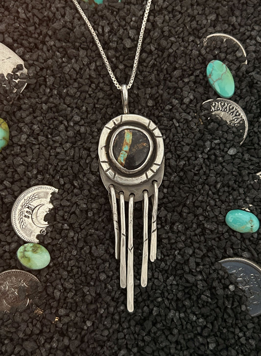 Black Jack Tassel Pendant