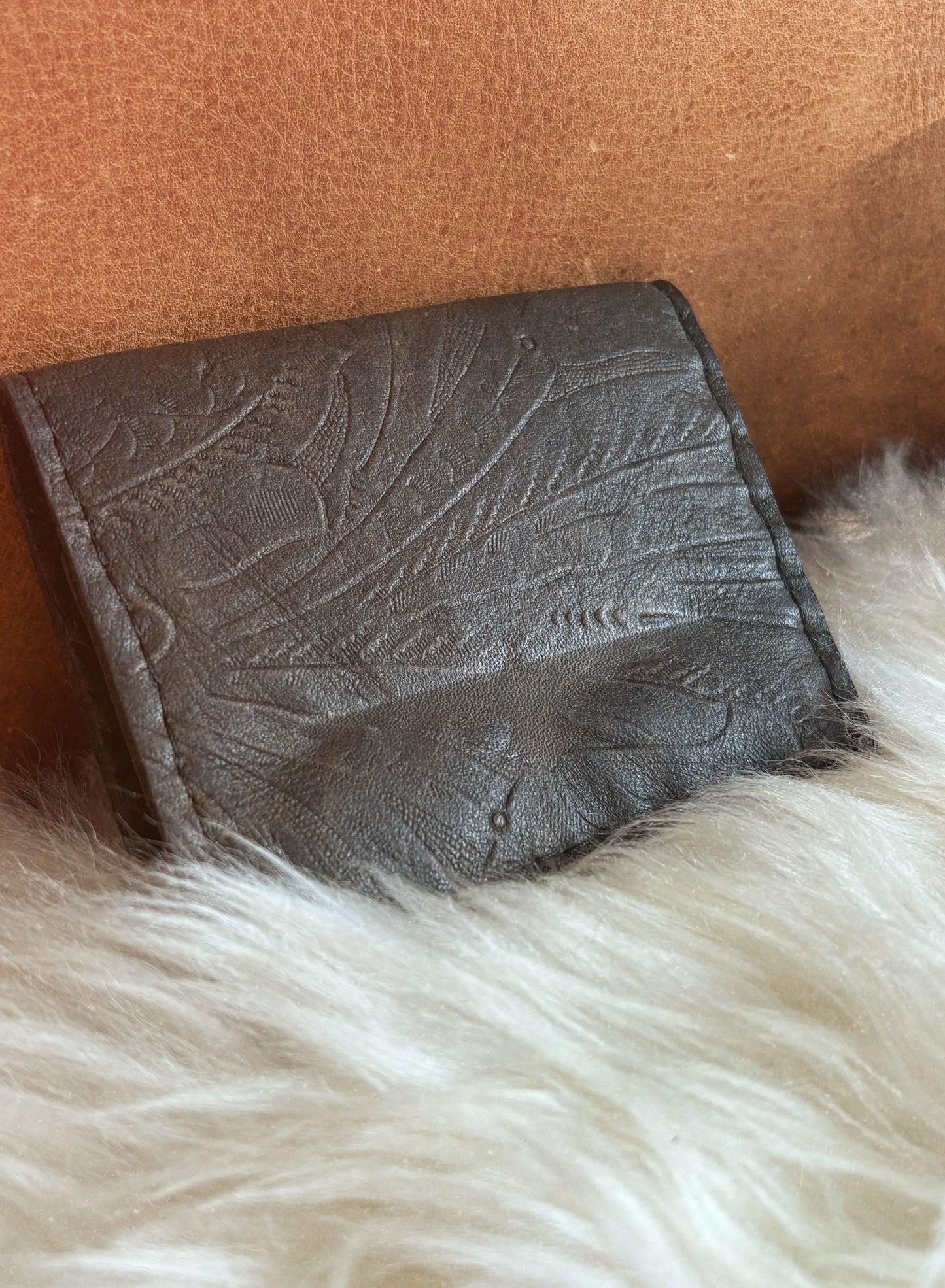 Turquoise Fold Wallet - Black II