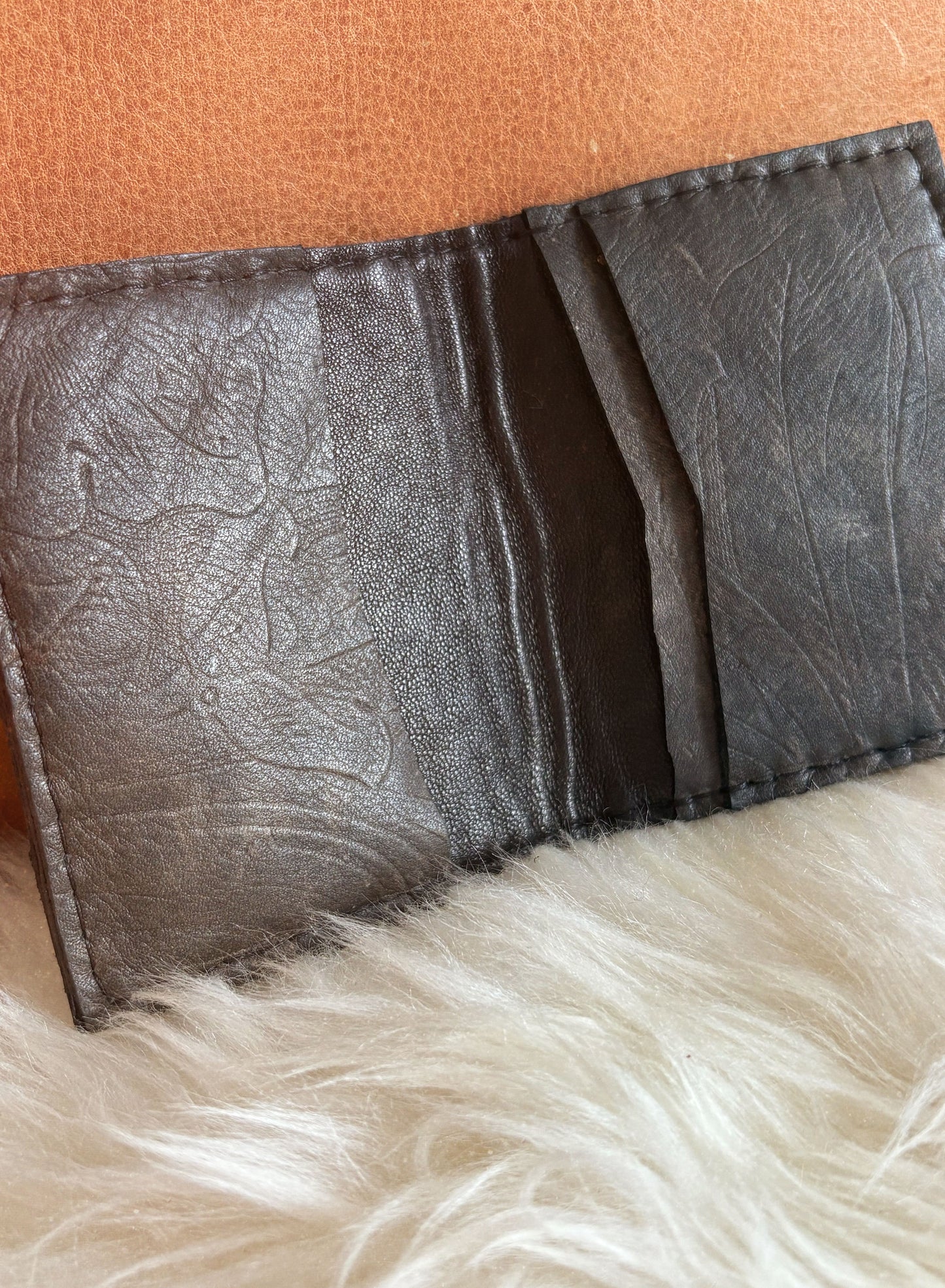 Turquoise Fold Wallet - Black II