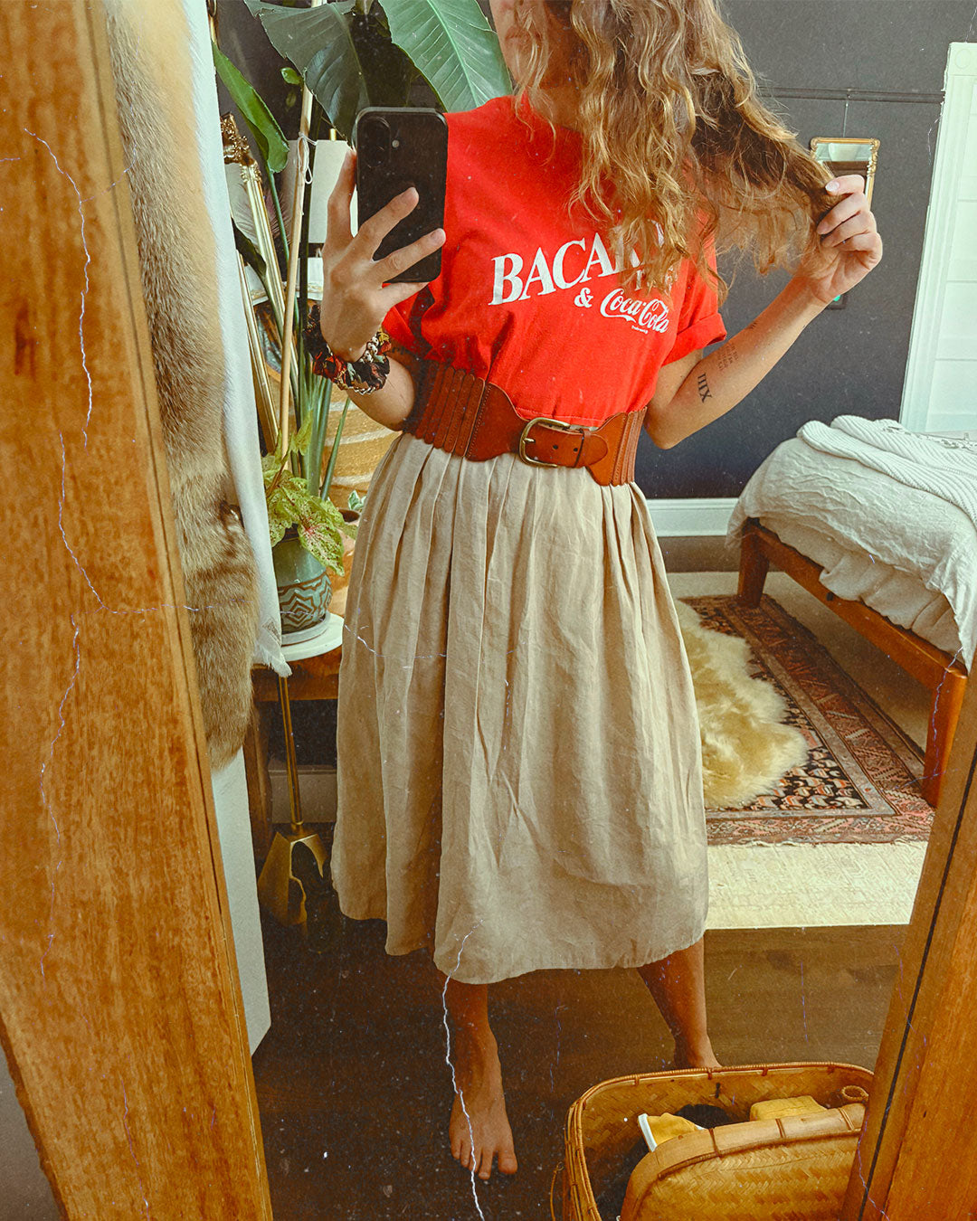 Vintage Bacardi T-Shirt Dress