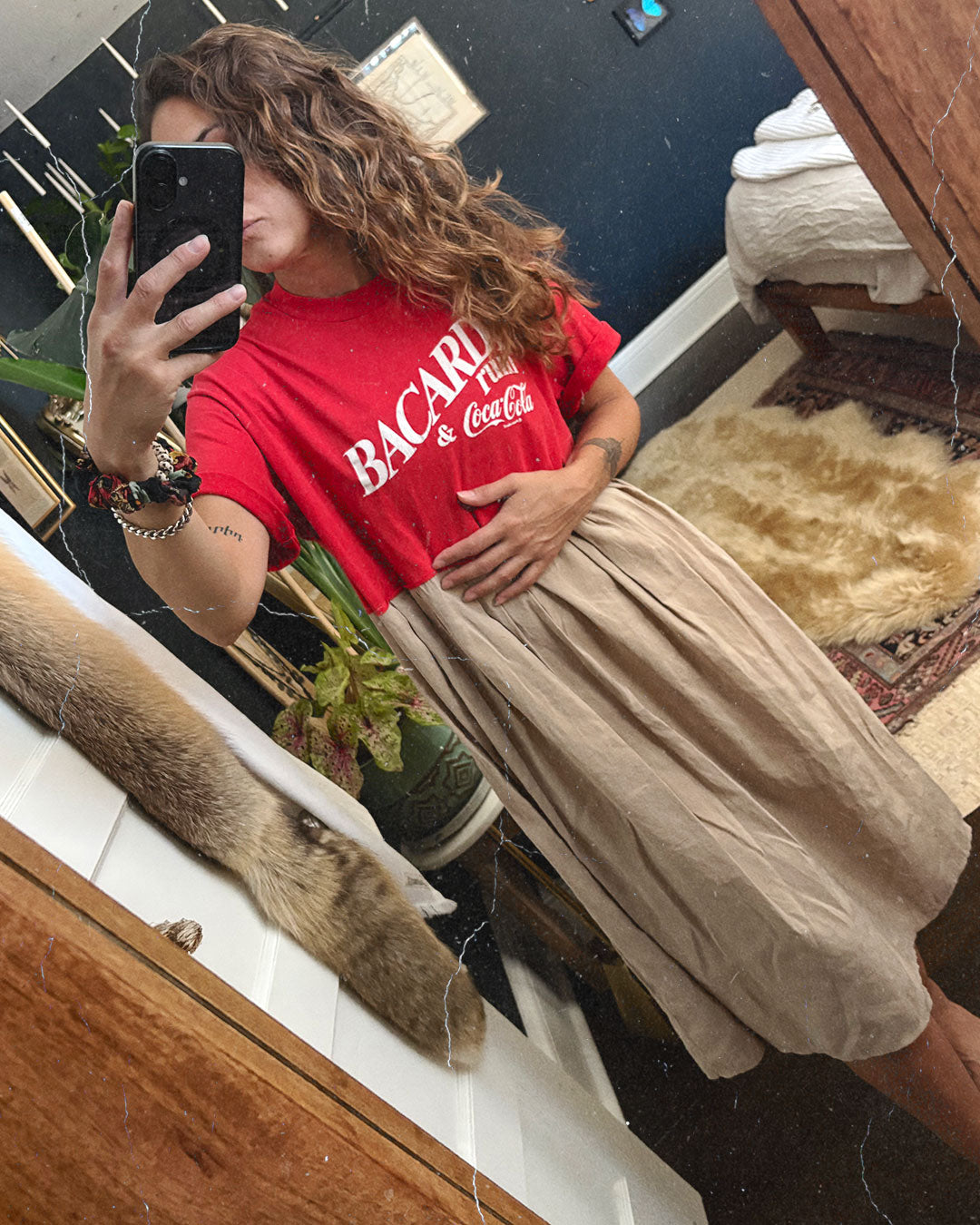 Vintage Bacardi T-Shirt Dress