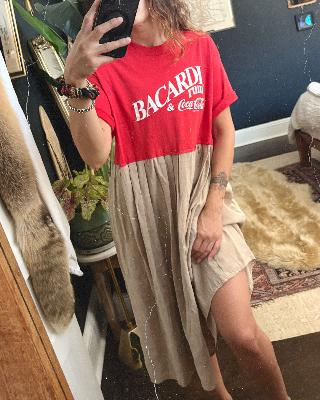 Vintage Bacardi T-Shirt Dress